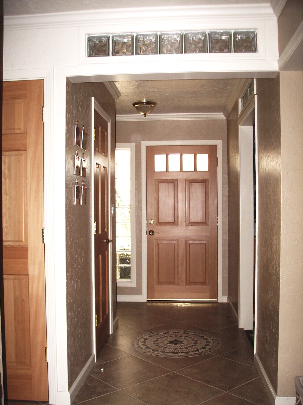 Interior entry