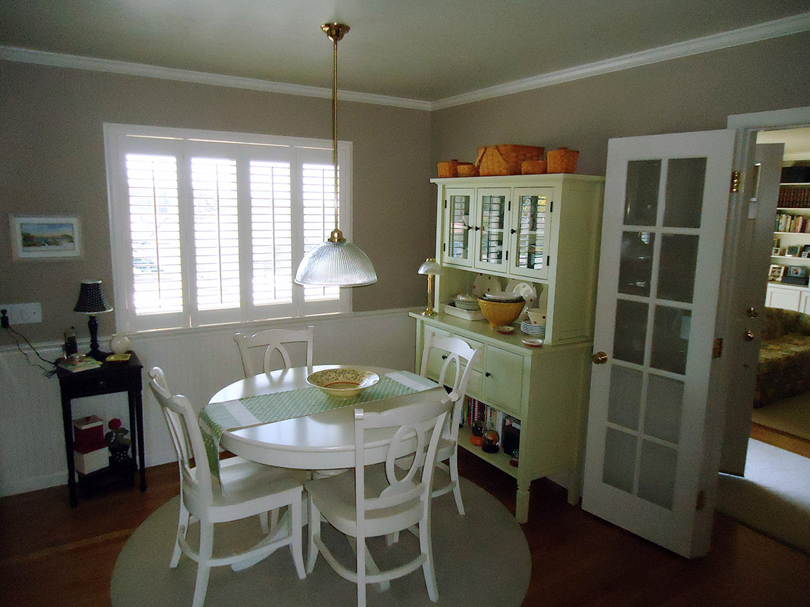 Home remodeling dinette