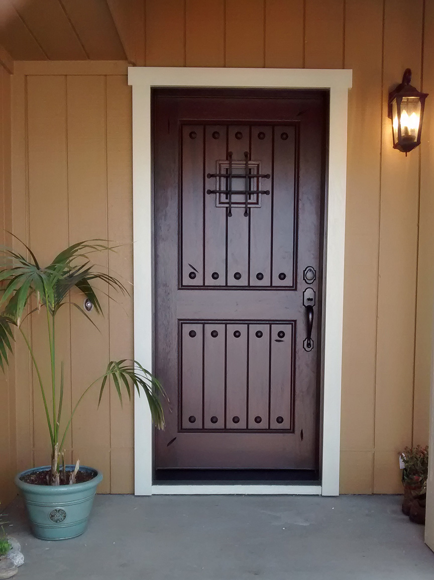 Exterior entry