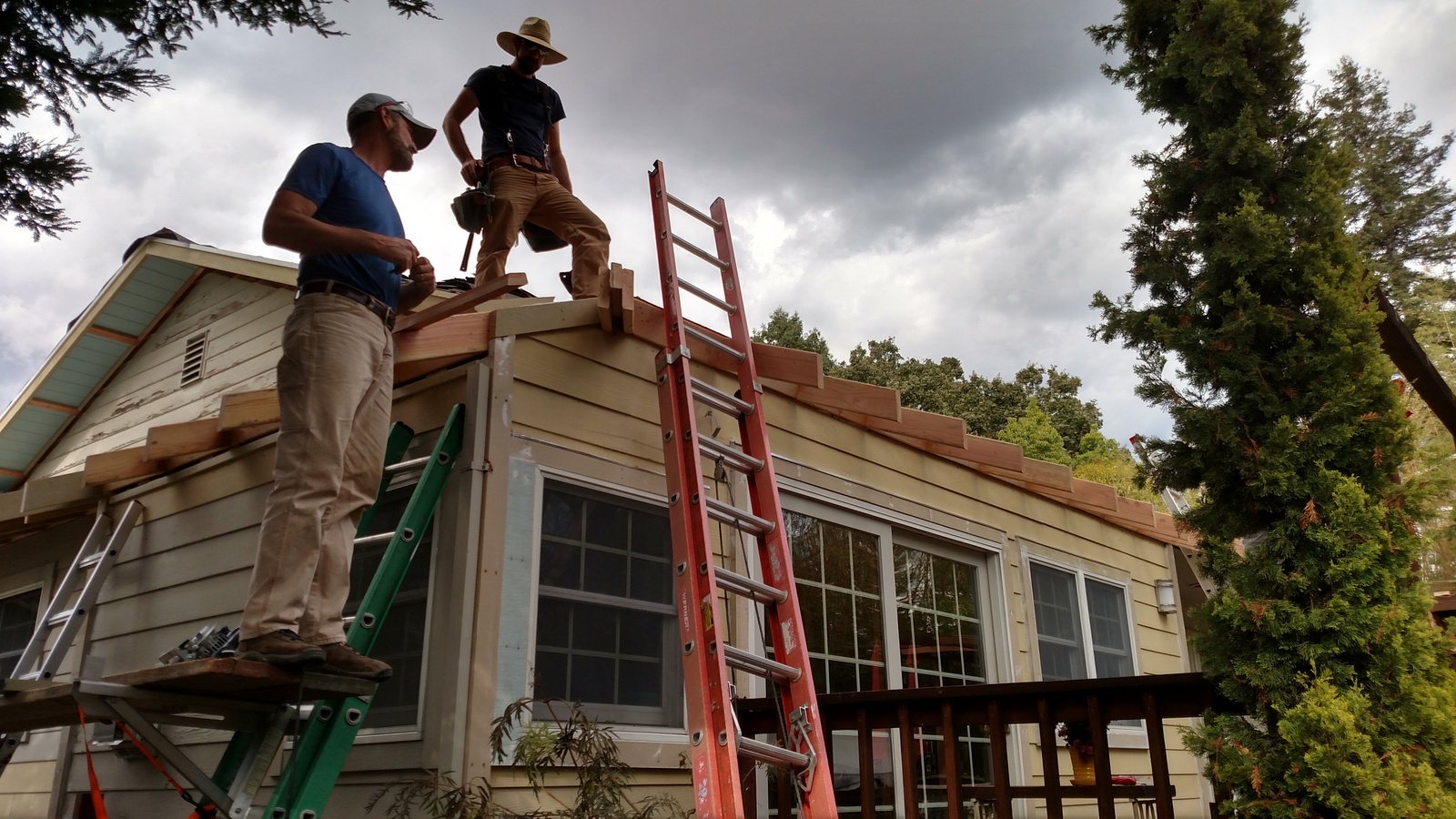 Annadel adding eaves & entry gables