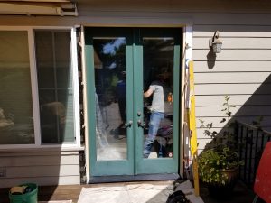 French doors refitted