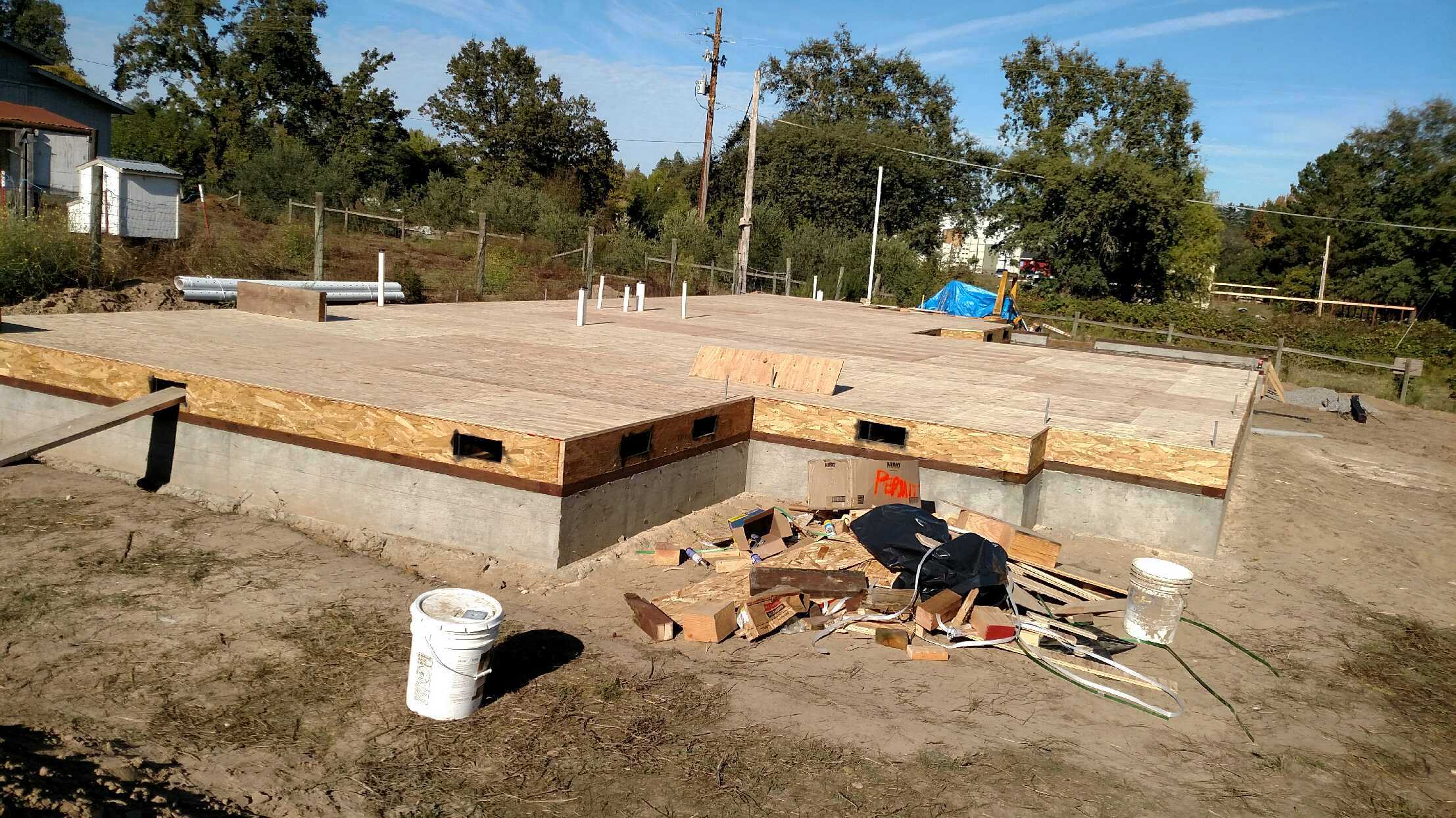 New home - floor system