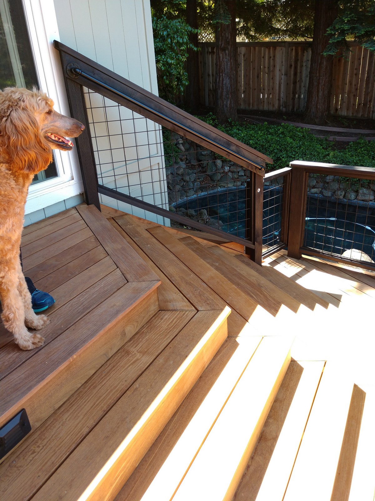 Deck stairs