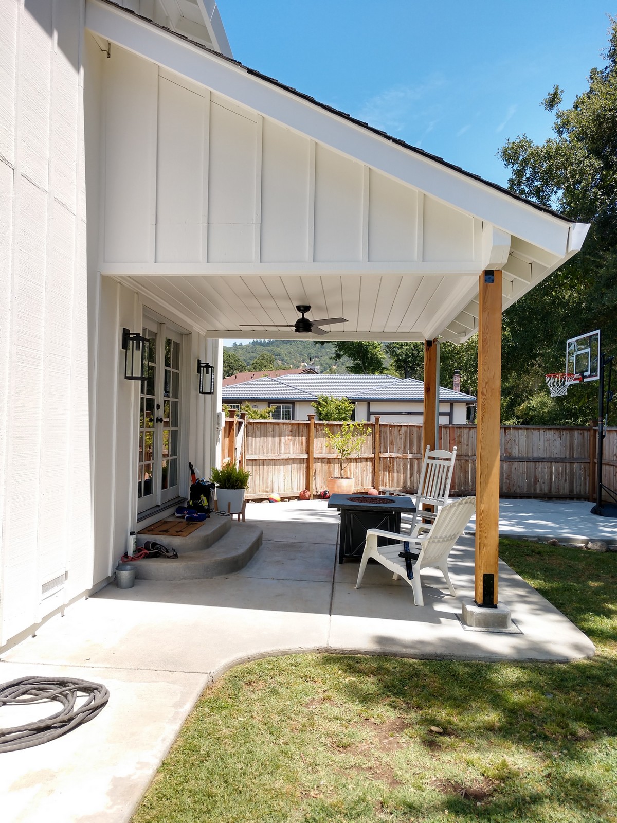 Patio cover remodel