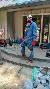 Repairs under home