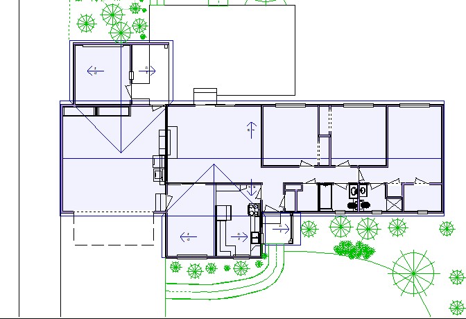Benicia Dr - Floor Plan BEFORE remodel & addition