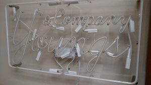 Neon-sign- Youngs & Company - Contracting - Remodeling