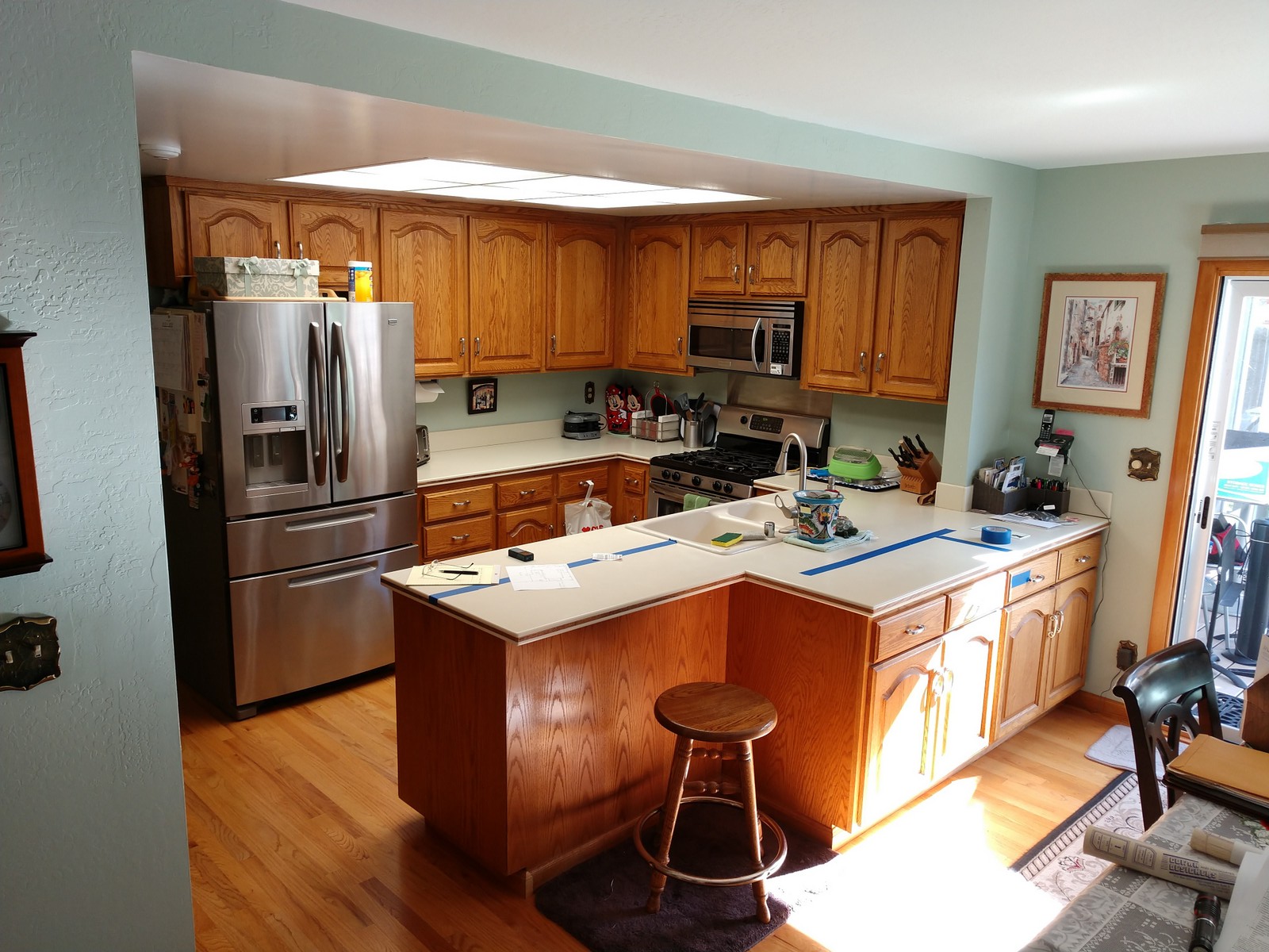 Bennett Valley Kitchen remodel - BEFORE