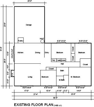 Remodel Existing Floor Plan