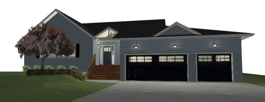 Santa Rosa - proposed front elevation